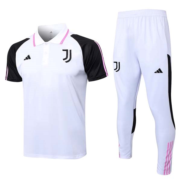 Polo Juventus Conjunto Completo 2023/24 Blanco